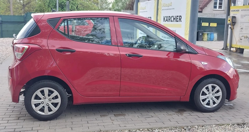 Hyundai i10 cena 28999 przebieg: 128000, rok produkcji 2016 z Augustów małe 154